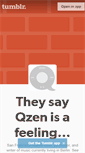 Mobile Screenshot of blog.qzen.dj